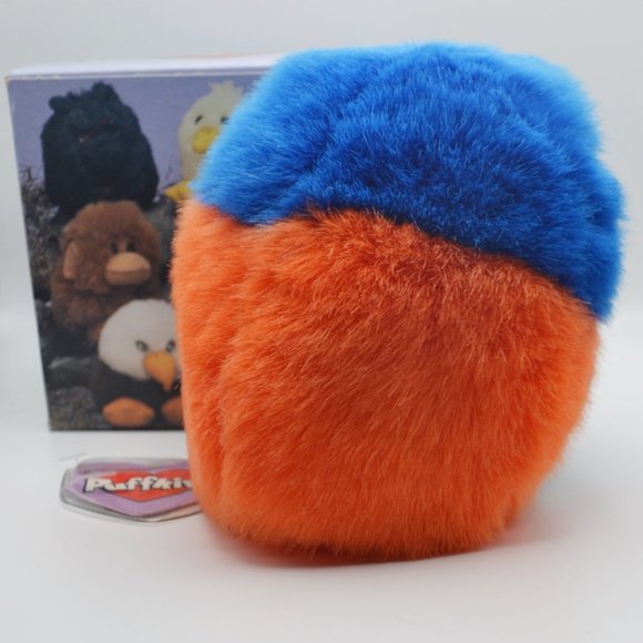 Squawk the Parrot Puffkins by Swibco Style 6687 Bean Bag Plush - Picture 3 of 9